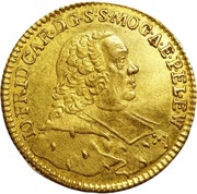 1 Ducat - John Frederick Charles of Ostein obverse image