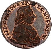 ¼ Kreutzer - Frederick Charles Joseph of Erthal obverse image
