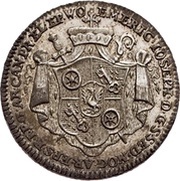 ⅓ Thaler - Emmerich Joseph of Breitbach-Bürresheim Death obverse image