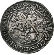 1 Thaler - Gebhard VII and John George I, Germany, 1546-1547 reverse image