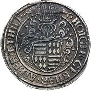 1 Thaler - Hoyer VI, Gebhard VII, Albert VII and Philip obverse image