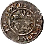 1 Sechsling - Ulrich III, Germany, 1556-1567 reverse image