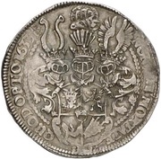 1 Thaler - John Albert II, Germany, 1633-1635 reverse image
