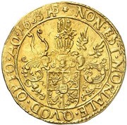 1 Ducat - John Albert II, Germany, 1633 reverse image