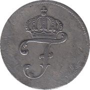 2 Schillings Courant - Frederick II obverse image