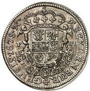 ⅔ Thaler - Christian I Louis Piedfort, Germany, 1678 reverse image