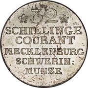 32 Schilling Courant - Frederick II, Germany, 1763-1764 reverse image
