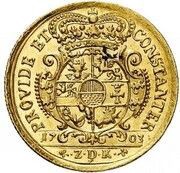 1 Ducat - Frederick William, Germany, 1703-1705 reverse image