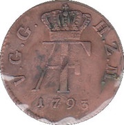 3 Gute Pfenninge - Adolphus Frederick IV obverse image