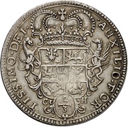 ⅔ Thaler - Adolphus Frederick II, Germany, 1703-1704 reverse image