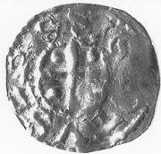 Denier - Sigebert obverse image
