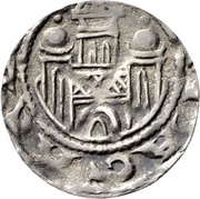 Denier anonymous, Germany, 1075-1097 reverse image