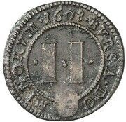 2 Pfennig, Germany, 1608 reverse image