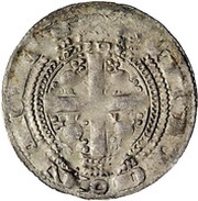 Denier - Kuno I, Germany, 1190-1207 reverse image