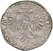 1 Thaler, Germany, 1568-1572 reverse image