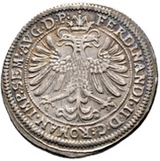 ¼ Thaler reverse image