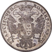 ½ Thaler Konventionshalbtaler reverse image