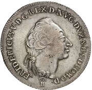 ⅔ Thaler - Frederick V of Dänemark obverse image