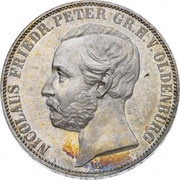 1 Vereinsthaler - Peter II obverse image