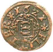 3 Flitter Kipper issue, Germany, 1621 reverse image