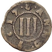 3 Pfennig Domkapitel, Germany, 1617 reverse image