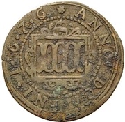 4 Pfennig - Ferdinand II of Fürstenberg, Germany, 1676 reverse image
