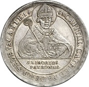 1 Thaler Sede Vacante obverse image