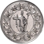 1 Thaler Sede Vacante, Germany, 1719 reverse image