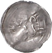 1 Pfennig - Rupert I, Germany, 1360-1370 reverse image