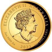 200 Dollars - Elizabeth II 6th Portrait - Chinese Myths and Legends; Phoenix obverse image