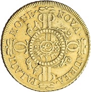 1 Carolin - Charles Philip, Germany, 1733-1735 reverse image