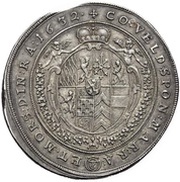 1 Thaler - Wolfgang William, Germany, 1632 reverse image