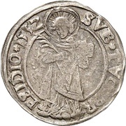 1 Batzen - Ernest of Bayern, Germany, 1532 reverse image