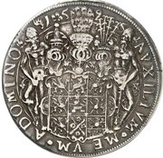 1 Thaler - John Frederick, Germany, 1595 reverse image