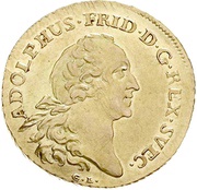 5 Thalers - Adolph Frederick Adolphs d'or obverse image