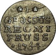 1 Grossus - Frederick II, Germany, 1764-1770 reverse image