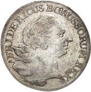 ⅓ Thaler - Frederick II Seven Years' War obverse image
