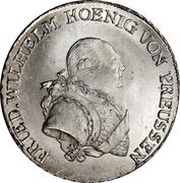 ⅓ Reichsthaler - Frederick William II obverse image