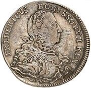 ½ Thaler - Frederick II obverse image