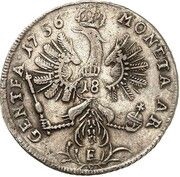 18 Gröscher - Frederick II, Germany, 1756 reverse image