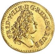 ¼ Ducat - Frederick William I obverse image