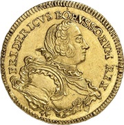 ½ Frederick d'Or - Frederick II obverse image