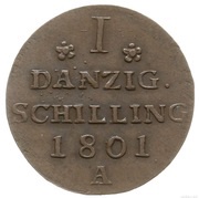 1 Schilling - Frederick William III, Germany, 1801 reverse image