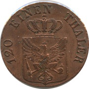 3 Pfenninge - Frederick William IV obverse image