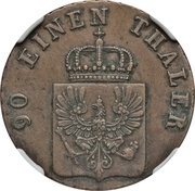 4 Pfennige - Frederick William IV obverse image