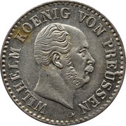 ½ Silbergroschen - William I obverse image