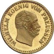 1 Silbergroschen - William I Pattern obverse image