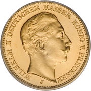 20 Mark - William II obverse image