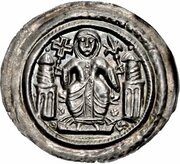 Denier Bracteate - Beatrix II of Winzenburg obverse image
