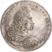 1 Thaler, Germany, 1711-1712 reverse image